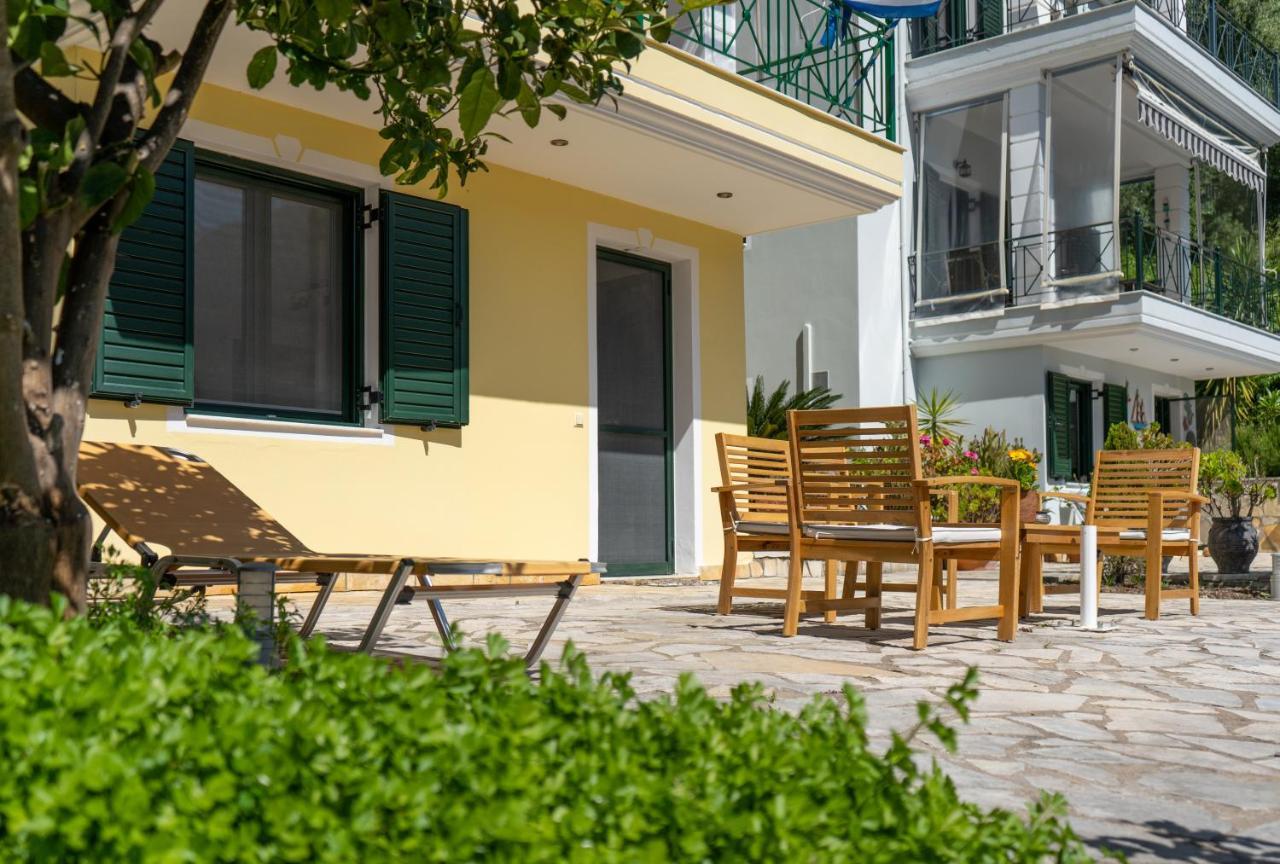 Asaya studio Apartment Parga Bagian luar foto